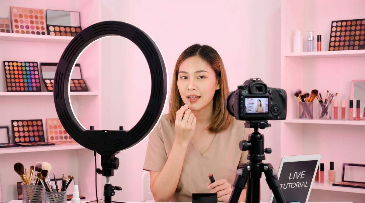 sm调教美妆视频教程：日常妆容分享